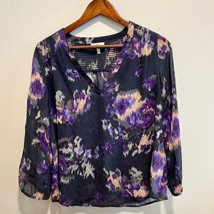 JOIE - Silk floral blouse, size XS